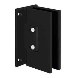 CRL CLEAR SPACE™ Matte Black Replacement Wall Mount Hinge
