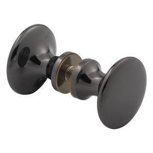 Gun Metal Traditional Series Knobs Back-to-Back Set