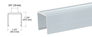 CRL Mill Bottom Rail for Pickets 241" Long