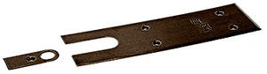CRL Dark Bronze Cover Plates for Jackson® 900 Series Floor Mounted Closer