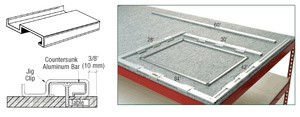 CRL 1" Screen Table Jig Clips - 4