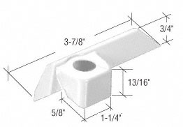 CRL White Right Hand Operator Cover for Pella