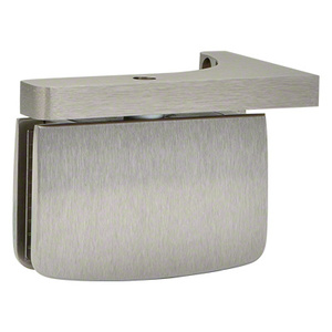 Brushed Nickel Adjustable Calypso Series Wall Mount With Reversible "L" Bracket