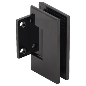 Gun Metal Wall Mount with Short Back Plate Designer Series Hinge