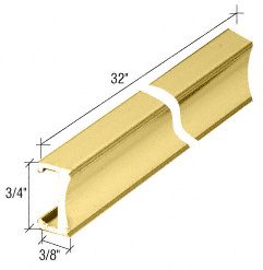 CRL Brass 32" Aluminum Towel Bar