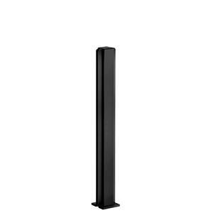 CRL Matte Black 18" Center Design Series Partition Post