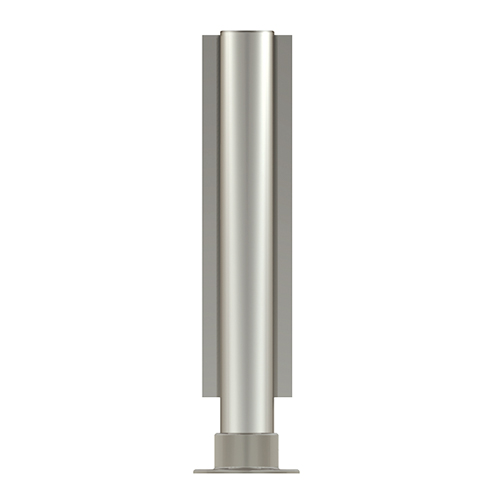 Model P222 Polished Brass Round Partition Posts