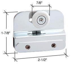 CRL Brite Anodized Inside Top Hanger Bracket