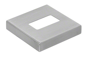 CRL Brushed Stainless Base Flange Cover for P9 P-Series Posts