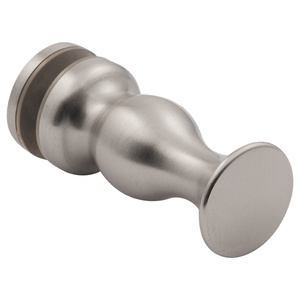 Brushed Nickel Single Mount Colonial Series Knob