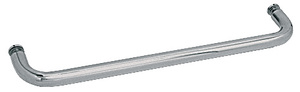 CRL Brushed Nickel 27" BM Series Single-Sided Towel Bar Without Metal Washers