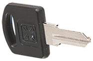 CRL Blank Key for Glass Door "LK" Series Locks