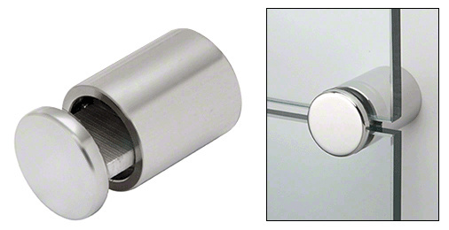 CRL Brushed Stainless 1-1/4" Double Sided Adjustable Edge Grip