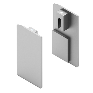 CRL701 Series Top Track Wall Mount Kit End Cap