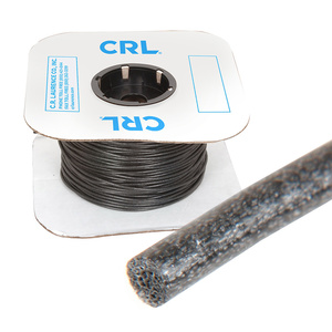 CRL Black .200" Foam Core Screen Spline 1500'/SPOOL