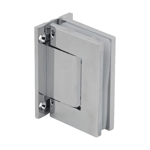 CRL Chrome Vernon Wall Mount Full Back Plate Hinge 