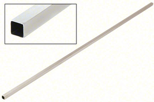 CRL Satin Chrome 59-1/16" (1.5 m) Square Bar