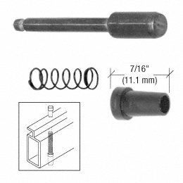 CRL Diecast Plunger Latches for 1" x 7/16" Screen Frame - Bulk