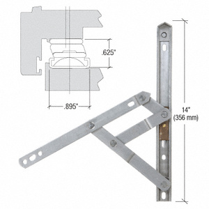 CRL 14" 4-Bar Heavy-Duty Stainless Steel Project-Out Hinge