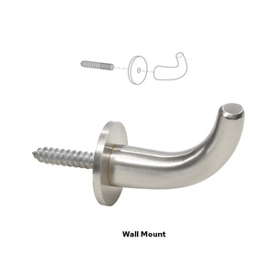 Robe Hook - Brushed Nickel – CG Bathroom Solutions