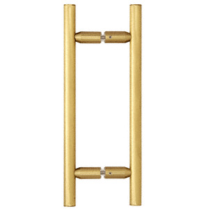 Satin Brass Round Entrance Pull Handle