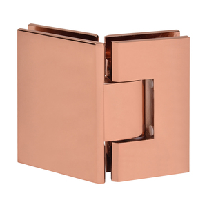 CRL Rose Gold Vienna 045 Series 135 Degree Glass-to-Glass Hinge