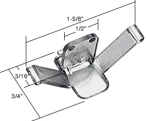 CRL Window Screen Retainer Clip #524