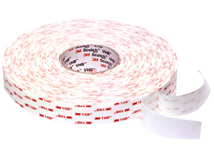 CRL 3M® White 1" Very High Bond Manufacturing Tape