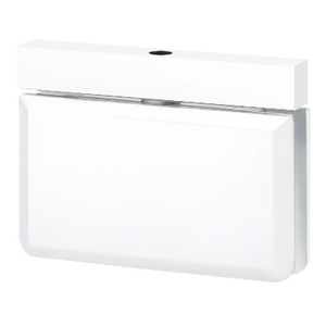 Gloss White Header Mount (Euro-Header) Montreal Series Hinge