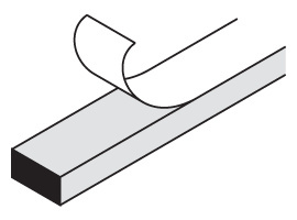 CRL 1/8" x 1/4" Saint-Gobain/Norton V2100 Thermalbond® Structural Glazing Spacer Tape