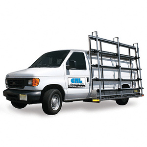 CRL Aluminum Van Glass Rack Without Wheel Skirt