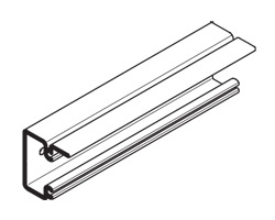 CRL-U.S. Aluminum Shear Block for 8" Intermediate Horizontals, with Screws- 20/Pk