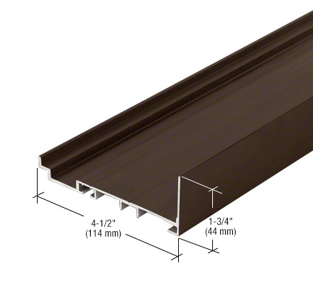 CRL-U.S. Aluminum Subsill, Bronze Black Anodized, 24'-2