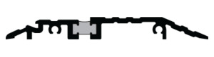 CRL-U.S. Aluminum Thermally Improved 4-1/2" Threshold, Mill- 21'-4"