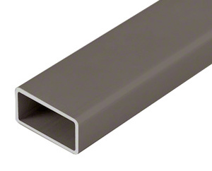 CRL Beige Gray 1100 Series 1”x2” Aluminum Hand Rail