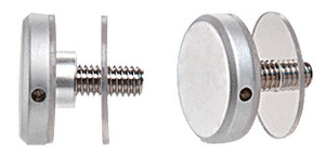 CRL Satin Chrome 1-1/4" Diameter Standoff Cap Assembly