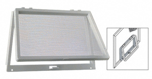 CRL Gray Plastic Screen Wicket