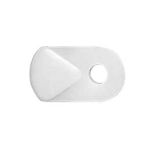 CRL White Nylon Flush Screen Clips - Pack