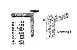 CRL Zinc Diecast Swivel Key - 20/Pk