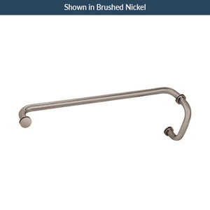 Oil Rubbed Bronze 6" x 12" Towel Bar Handle Combo with Washers