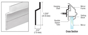 CRL Mill Frame Hanging Cleat