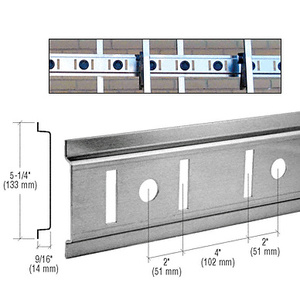 CRL Aluminum Glass Rack Type "B" Side Slat