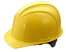 CRL Yellow Safety Hard Hat