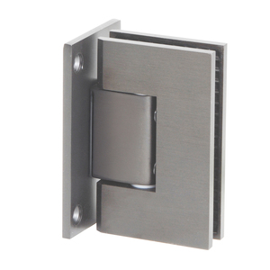 Brushed Nickel Wall Mount with Full Back Plate Americana Series Hinge