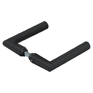 Fallbrook Matte Black Mitered Handle Set