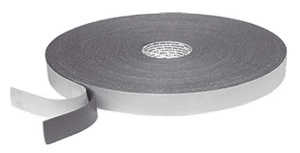 CRL Gray 1/8" x 3/8" Single Sided Foam Glazing Tape