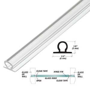 1/8" High Bulb Seal with Pre-Applied Tape