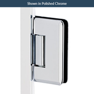 Brushed Nickel Jamb Custom Height with 3 Solid Brass Premier Hinges