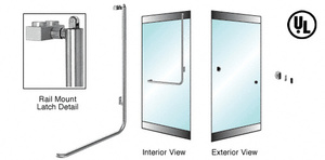 Edge Grip Hardware Bracket for Mounting LEED Plaques