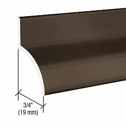 CRL Dark Bronze 36" Door Rain Drips - 3/4" (19 mm)